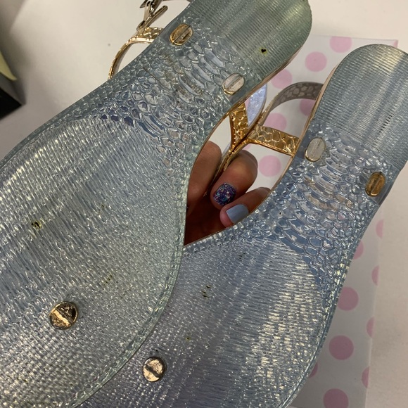 Rascoli Gold Sandals size 8.5 - Picture 3 of 4